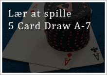 5 Card Draw A-7 regler